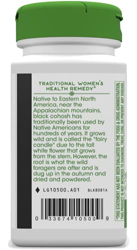 Foto 7 pulgar | Suplemento De Raíz De Cohosh Negro De Nature's Way 540 Mg 100 Cápsulas - Venta Internacional.