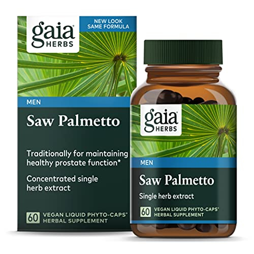 Foto 2 pulgar | Suplemento Gaia Herbs Saw Palmetto 60 Cápsulas Veganas - Venta Internacional.