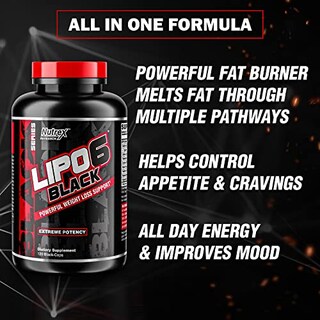 Foto 3 | Suplemento para Bajar de Peso Nutrex Research Lipo-6 Black - Venta Internacional
