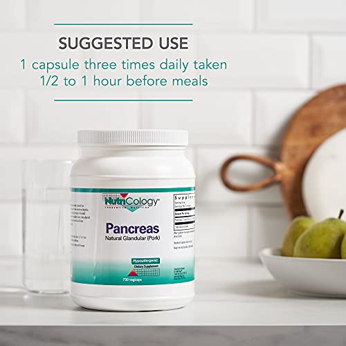 Foto 6 | Suplemento Nutricology Páncreas Pork Natural Glandular 720 C - Venta Internacional.