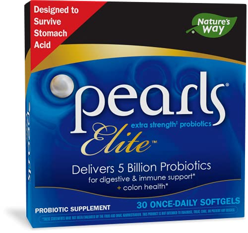 Foto 2 pulgar | Probiotic Nature's Way Probiotic Pearls Elite 5 Mil Millones X30 - Venta Internacional.