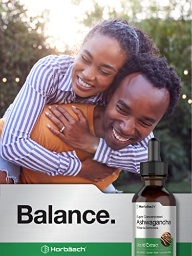 Foto 6 pulgar | Suplemento De Extracto Líquido De Raíz De Ashwagandha Horbäach, 60 Ml - Venta Internacional.