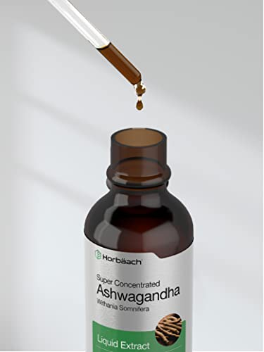 Foto 7 pulgar | Suplemento De Extracto Líquido De Raíz De Ashwagandha Horbäach, 60 Ml - Venta Internacional.
