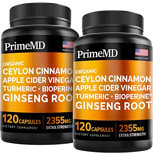 Foto 1 | Suplemento De Canela De Ceilán Orgánica 5 En 1 Primemd 2355 Mg - Venta Internacional.
