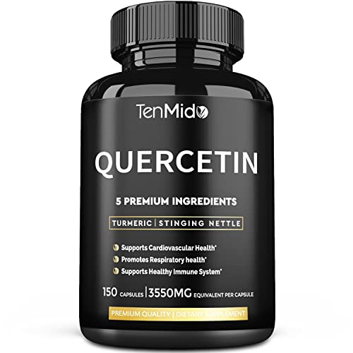 Foto 2 pulgar | Suplemento De Quercetina En Cápsulas De 350 Mg De Tenmido Con Berberina - Venta Internacional.