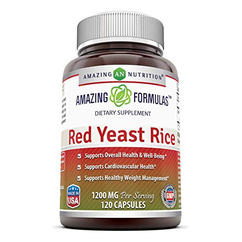 Foto 2 pulgar | Suplemento Amazing Formulas De Arroz De Levadura Roja De 1200 Mg (120 Unidades) - Venta Internacional.