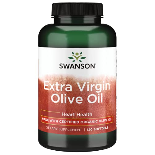 Foto 2 pulgar | Suplemento de Aceite de Oliva Virgen Extra Swanson 1000 Mg 120 Geles - Venta Internacional