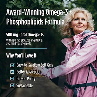 Foto 3 | Suplemento Nordic Naturals Con Fosfolípidos Omega-3 60 En Gel - Venta Internacional.