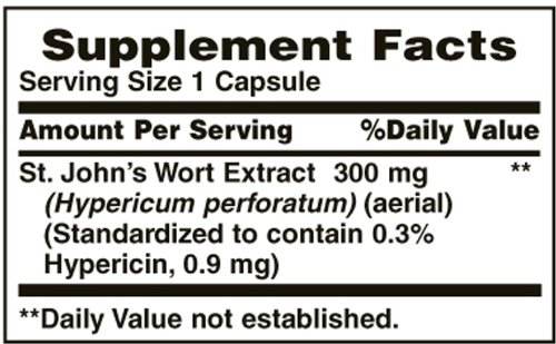 Foto 3 pulgar | Suplemento Nature's Bounty Hierba De San Juan 300 Mg 100 Cápsulas - Venta Internacional.