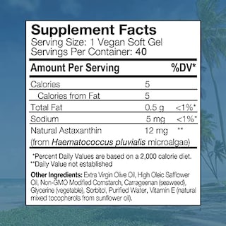 Foto 2 | Suplemento Nutrex Hawaii Bioastin De Astaxantina Vegana 4 Mg 120 - Venta Internacional.
