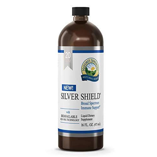 Plata Coloidal Nature's Sunshine Silver Shield Liquid 473 M - Venta Internacional.