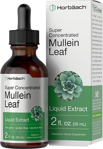 Foto 1 | Suplemento De Extracto Líquido De Hoja De Gordolobo De Horbaach, 60 Ml - Venta Internacional.