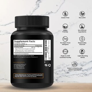 Foto 2 | Suplemento Humanx De Turquesterona 800 Mg Para El Desarrollo Muscular - Venta Internacional.
