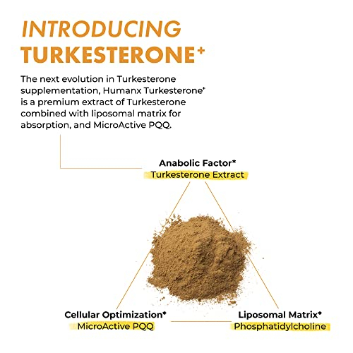 Foto 4 pulgar | Suplemento Humanx De Turquesterona 800 Mg Para El Desarrollo Muscular - Venta Internacional.
