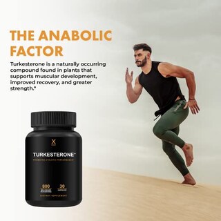 Foto 5 | Suplemento Humanx De Turquesterona 800 Mg Para El Desarrollo Muscular - Venta Internacional.