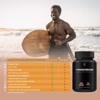 Foto 6 | Suplemento Humanx De Turquesterona 800 Mg Para El Desarrollo Muscular - Venta Internacional.