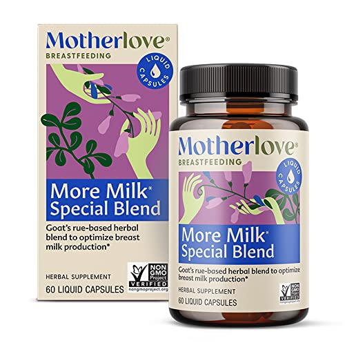 Suplemento de Lactancia  Motherlove More Milk 60 Cápsulas - Venta Internacional
