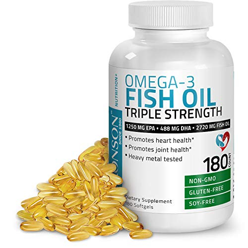 Foto 5 | Suplemento De Aceite De Pescado Bronson Omega 3 De Triple Concentración 2720 Mg - Venta Internacional.