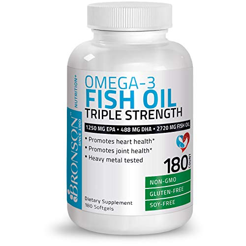 Foto 7 pulgar | Suplemento De Aceite De Pescado Bronson Omega 3 De Triple Concentración 2720 Mg - Venta Internacional.