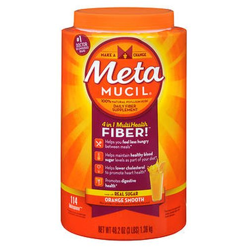 Foto 2 pulgar | Suplemento Metamucil Multihealth Fiber Powder Naranja 1,43 Kg - Venta Internacional.