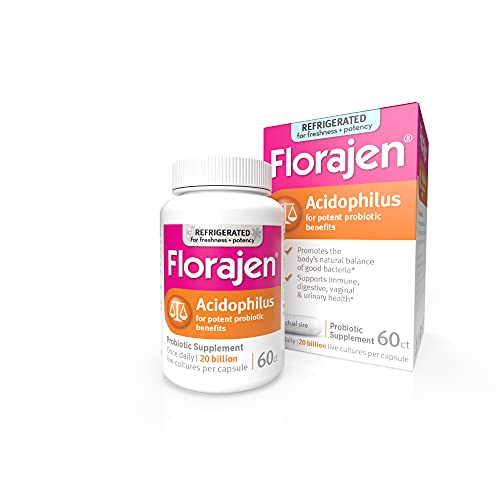 Foto 2 pulgar | Probiótico Florajen Acidophilus De Alta Potencia, 20 Mil Millones De Ufc  - Venta Internacional.
