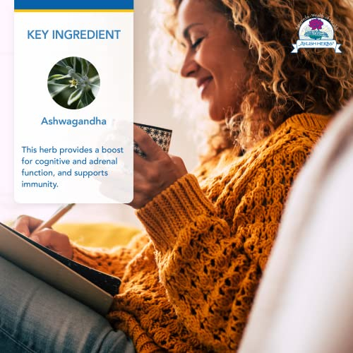 Foto 4 pulgar | Suplemento Ayush Herbs Ashwagandha 120 Cápsulas Vegetarianas - Venta Internacional