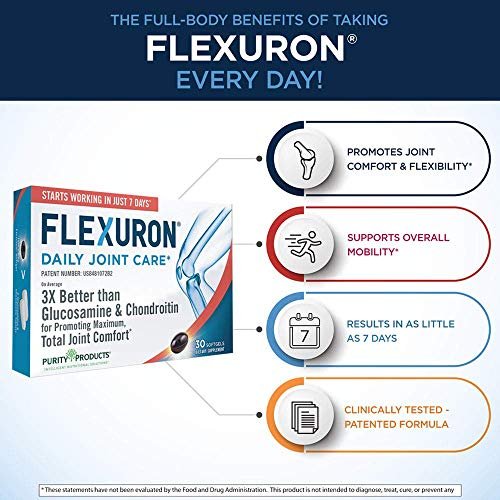 Foto 4 pulgar | Supplement Purity Products Flexuron Joint Formula 30 Cápsulas - Venta Internacional.