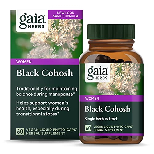 Foto 2 pulgar | Suplemento Gaia Herbs Black Cohosh Menopause Support 60 Cápsulas - Venta Internacional.