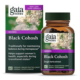 Foto 1 | Suplemento Gaia Herbs Black Cohosh Menopause Support 60 Cápsulas - Venta Internacional.