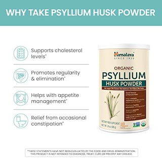 Foto 4 | Cáscara De Psilio En Polvo Himalaya Organic 710 Ml Para Fibra - Venta Internacional
