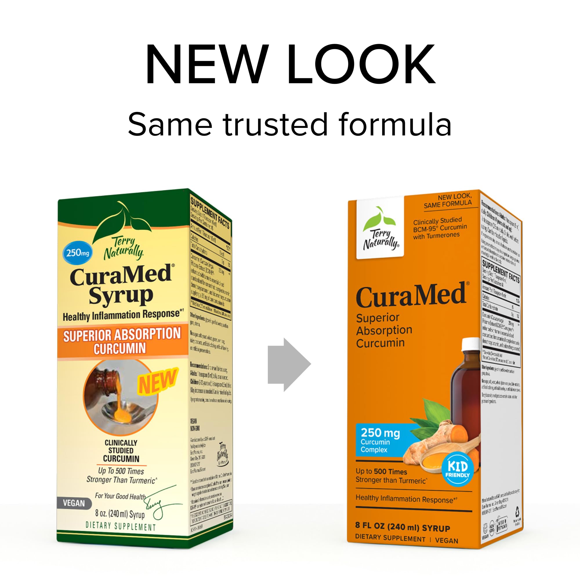 Foto 4 pulgar | Suplemento Terry Naturally Curamed Sirope 250 Mg 250 Ml - Venta Internacional.
