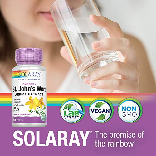 Foto 6 pulgar | Suplemento Solaray: Extracto Aéreo De Hierba De San Juan, 900 Mg, 60 Unidades - Venta Internacional.