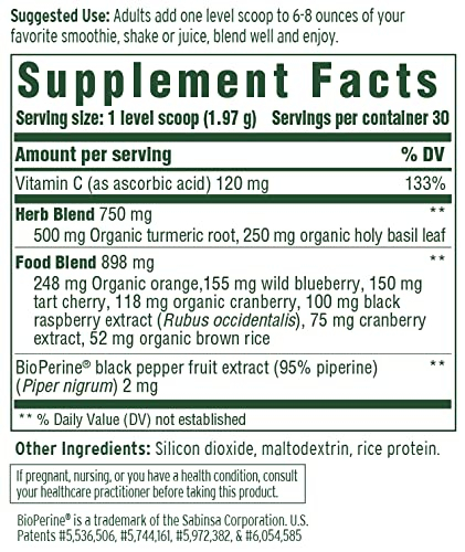 Foto 7 pulgar | Suplemento Megafood Daily Turmeric Nutrient Booster Powder - Venta Internacional