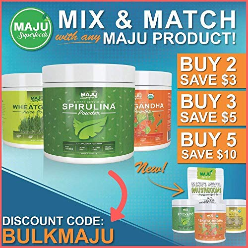 Foto 6 pulgar | Espirulina En Polvo Maju Superfoods Sin Microcistina 100% Vegana - Venta Internacional.