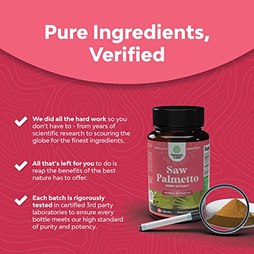 Foto 6 | Suplemento Natures Craft Saw Palmetto 500 Mg Para Mujeres - Venta Internacional.