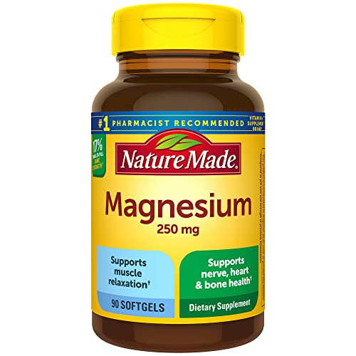 Foto 2 pulgar | Suplemento Dietético Nature Made Magnesium 250 mg 90 Cápsulas Blandas - Venta Internacional