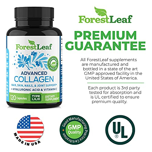 Foto 3 pulgar | Suplemento Forestleaf Advanced Colágeno Tipo 1 2 y 3 - Venta Internacional