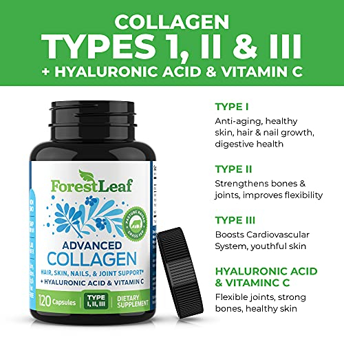 Foto 4 pulgar | Suplemento Forestleaf Advanced Colágeno Tipo 1 2 y 3 - Venta Internacional