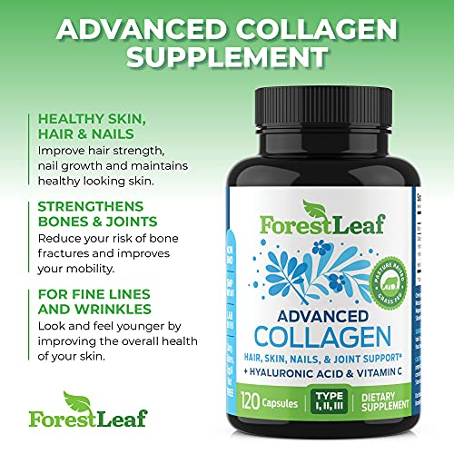 Foto 6 pulgar | Suplemento Forestleaf Advanced Colágeno Tipo 1 2 y 3 - Venta Internacional