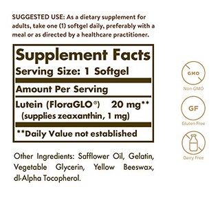 Foto 2 | Suplemento Solgar Lutein 20 mg 60 Cápsulas Blandas Apoya la Salud Ocular - Venta Internacional