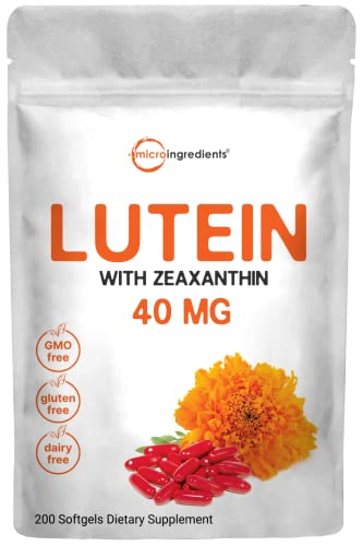 Foto 2 pulgar | Suplemento De Microingredientes De Luteína 40 Mg Con Zeaxantina 200 S - Venta Internacional.