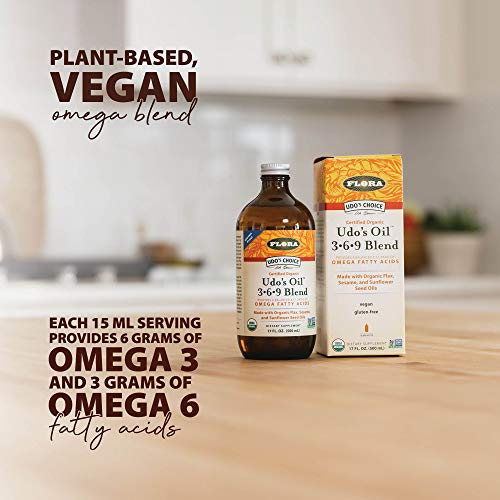 Foto 3 pulgar | Mezcla De Aceites Flora Udo's Choice Omega 369 Brain Health 250 Ml - Venta Internacional.