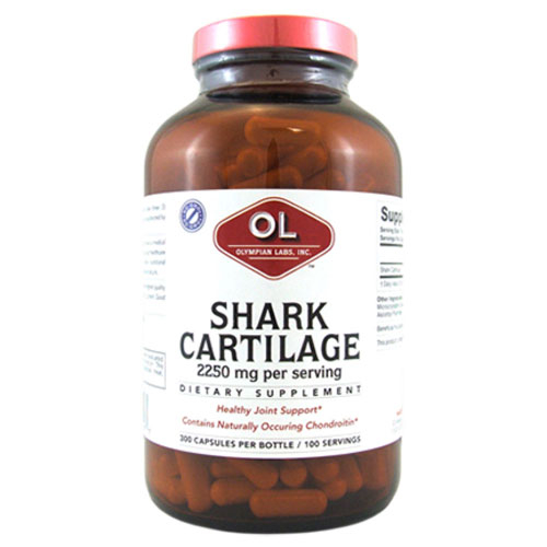 Foto 1 | Suplemento Olympian Labs Shark Cartilago 300 Cápsulas - Venta Internacional.