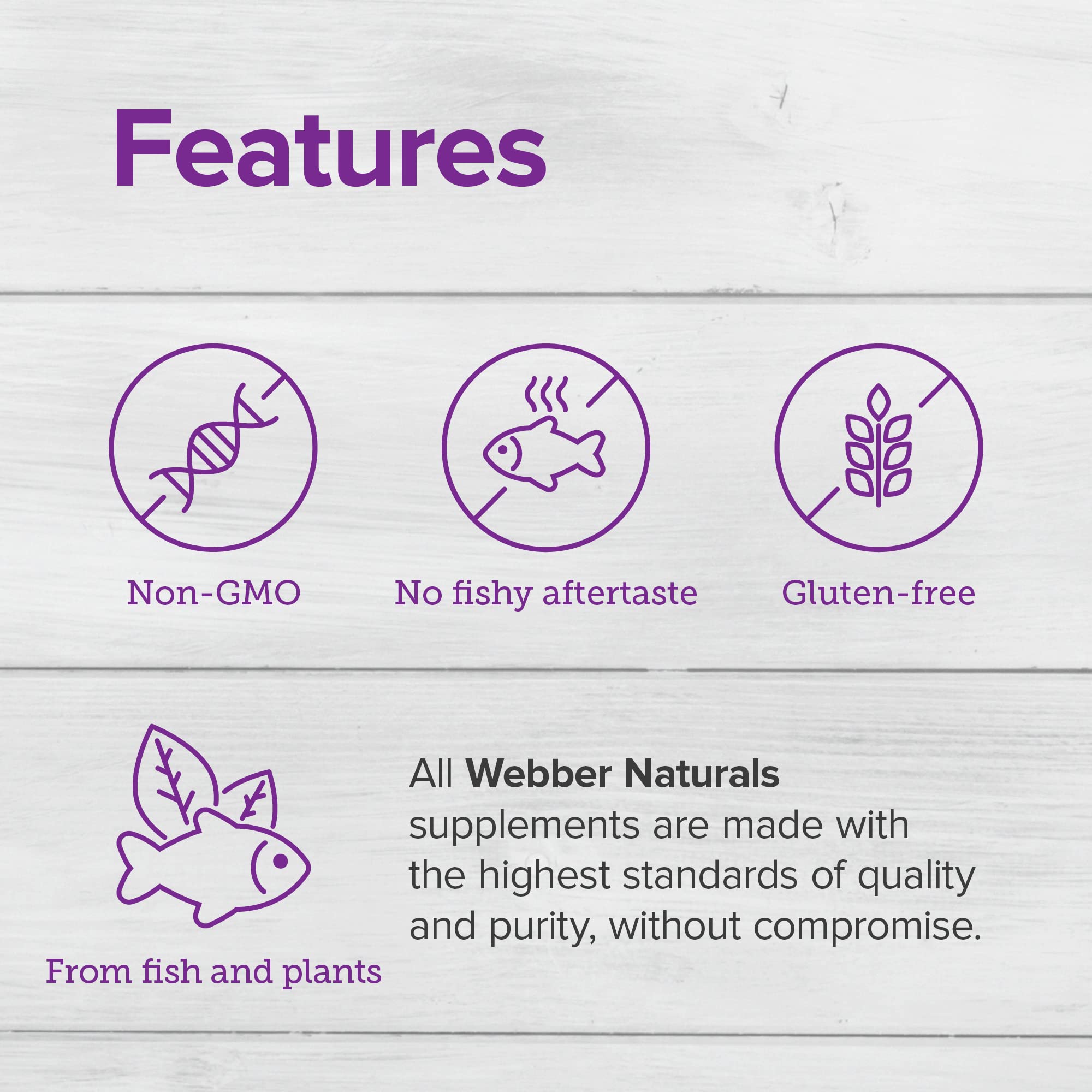 Foto 3 pulgar | Suplemento Triple Omega 3-6-9 De Webber Naturals, 1200 Mg - Venta Internacional.