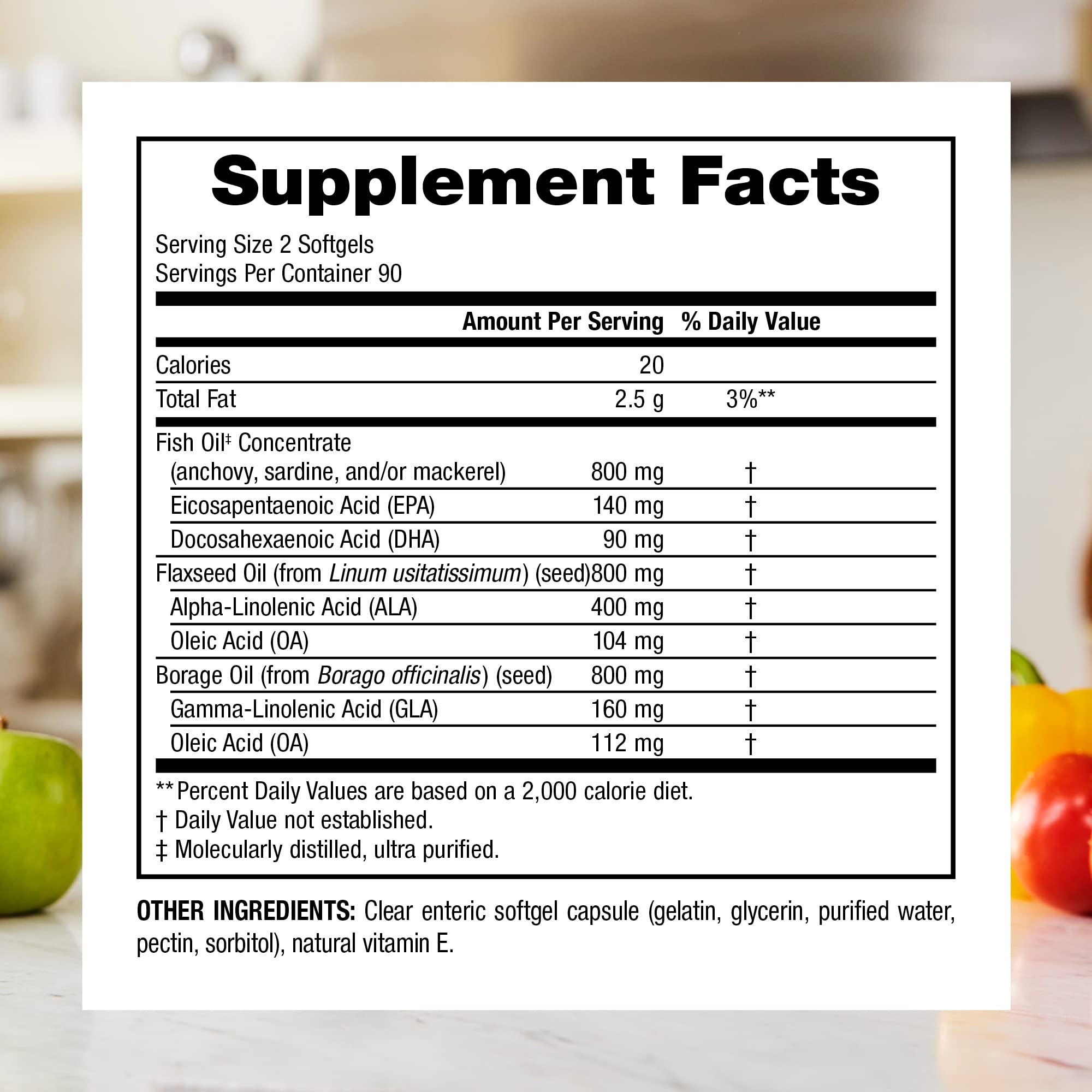 Foto 4 pulgar | Suplemento Triple Omega 3-6-9 De Webber Naturals, 1200 Mg - Venta Internacional.