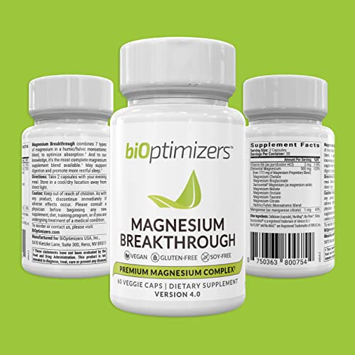 Foto 4 | Suplemento Bioptimizers Magnesium Breakthrough 4.0 60 Cápsulas - Venta Internacional.