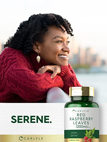 Foto 6 | Suplemento Carlyle Red Raspberry Leaf 1200 Mg 120 Cápsulas - Venta Internacional.