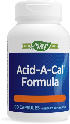 Foto 2 pulgar | Suplemento Nature's Way Acid-a-cal Formula 100 Cápsulas - Venta Internacional.