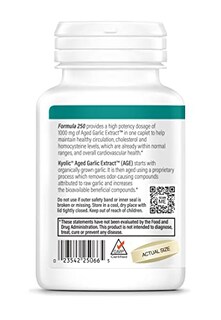 Foto 2 | Suplemento Kyolic De Extracto De Ajo Envejecido, Fórmula 250, 60 Cápsulas - Venta Internacional.