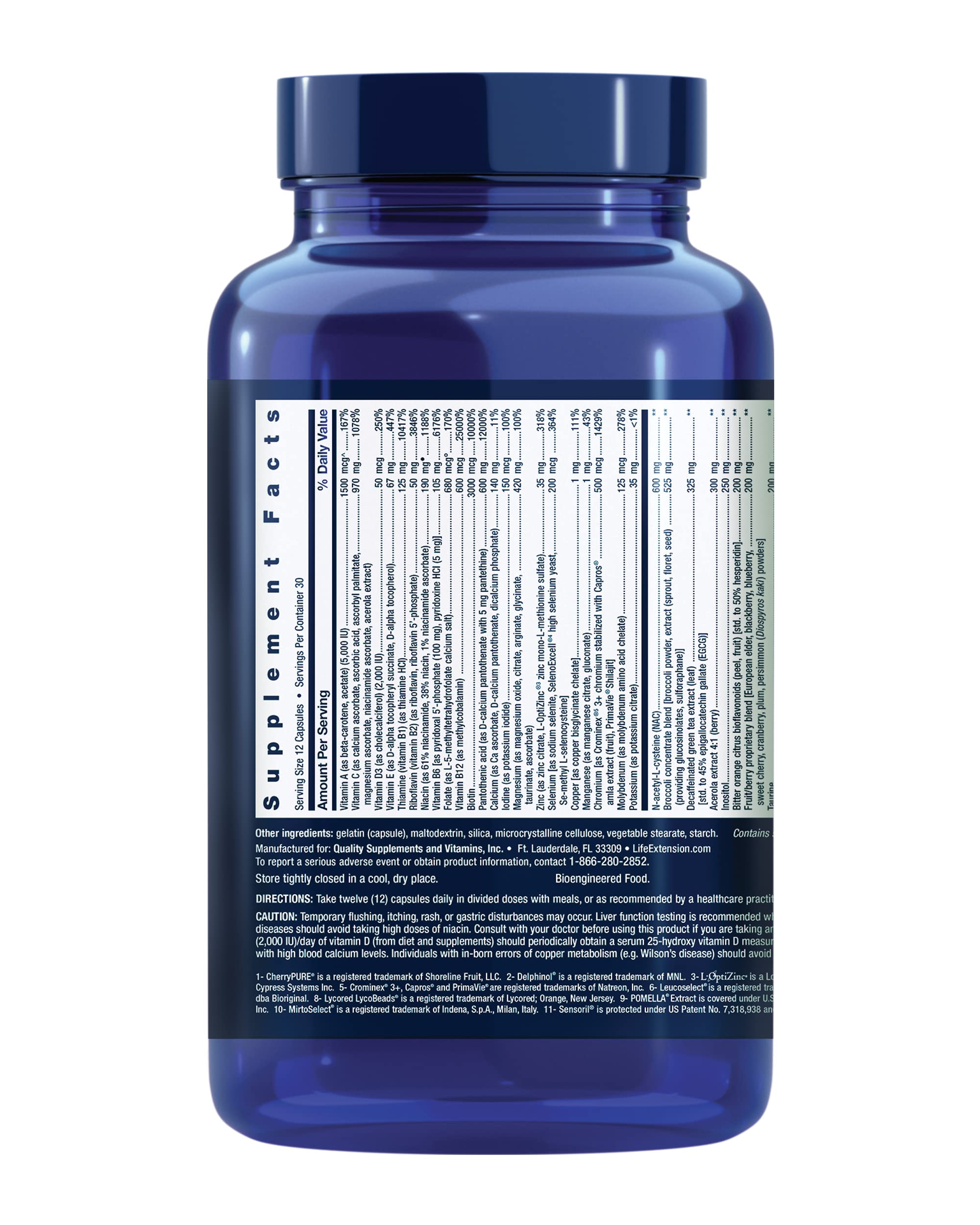 Foto 2 | Cápsulas Supplement Life Extension Mix De Vitamina De Alta Potencia - Venta Internacional.